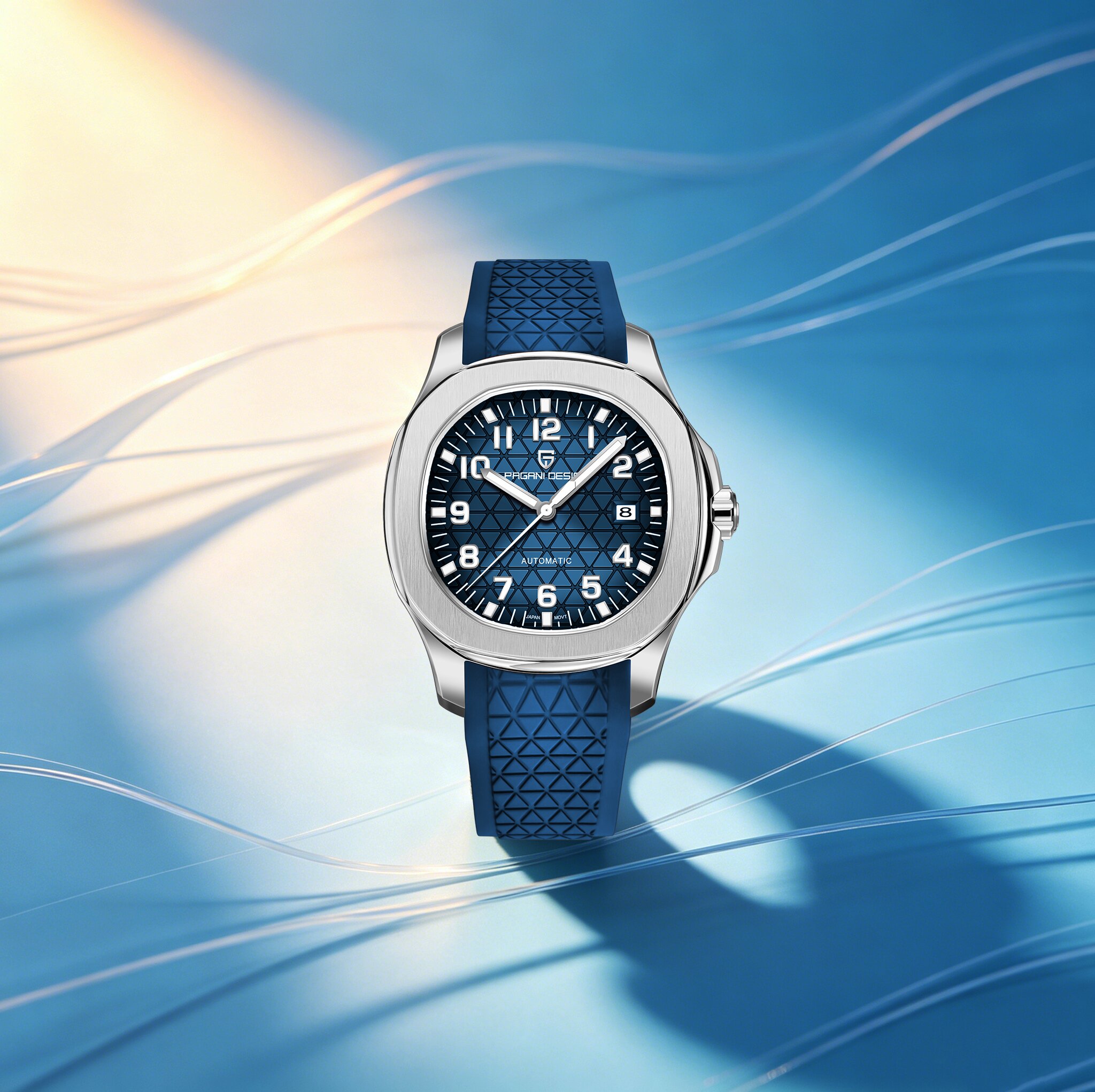 Rubber Strap Diver - Мужские механические часы PAGANI DESIGN: обновленная