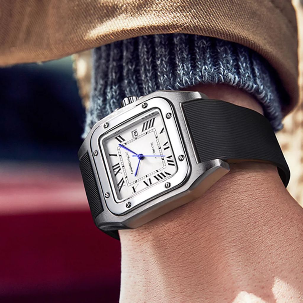 Cartier Watch Tank - Высококачественные роскошные квадратные автоматические механические часы