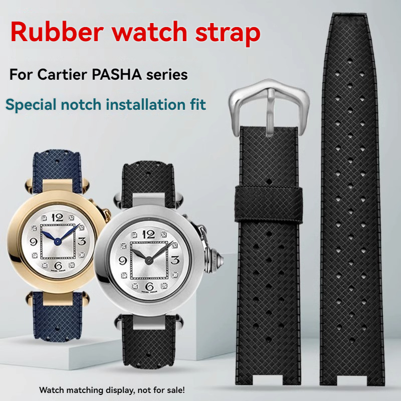 Резиновый мужской ремешок для  – обзор и цена Cartier Watch Tank