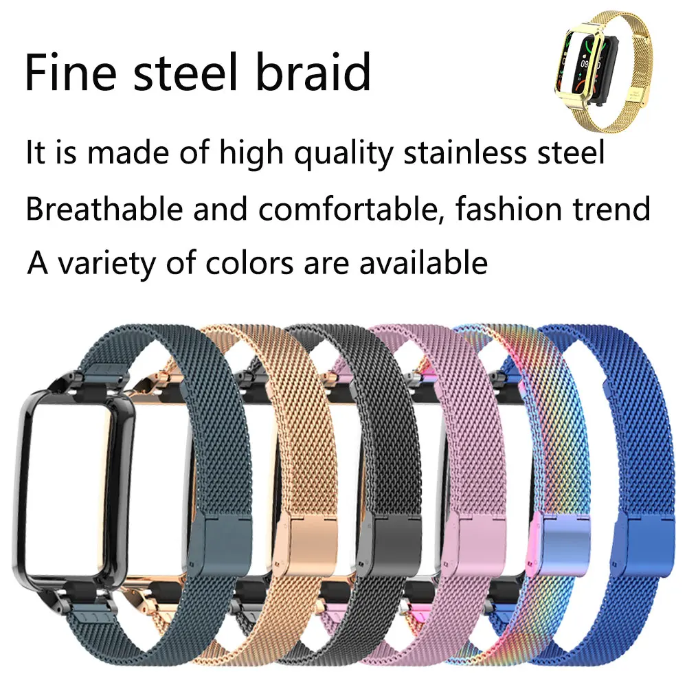 Подходит для часов Oppo Band 2 – обзор и цена Mesh Strap Metal