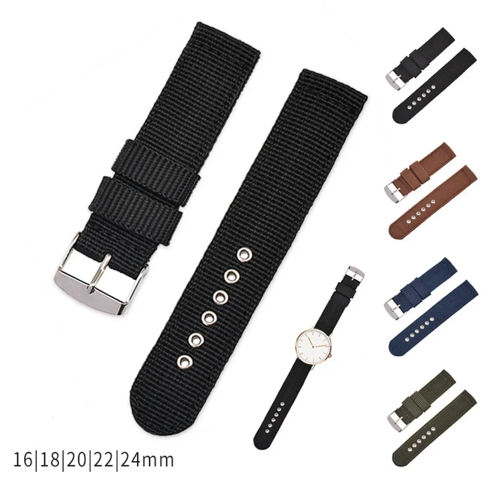 Ремешок нейлоновый для наручны – обзор и цена Canvas Strap Watch