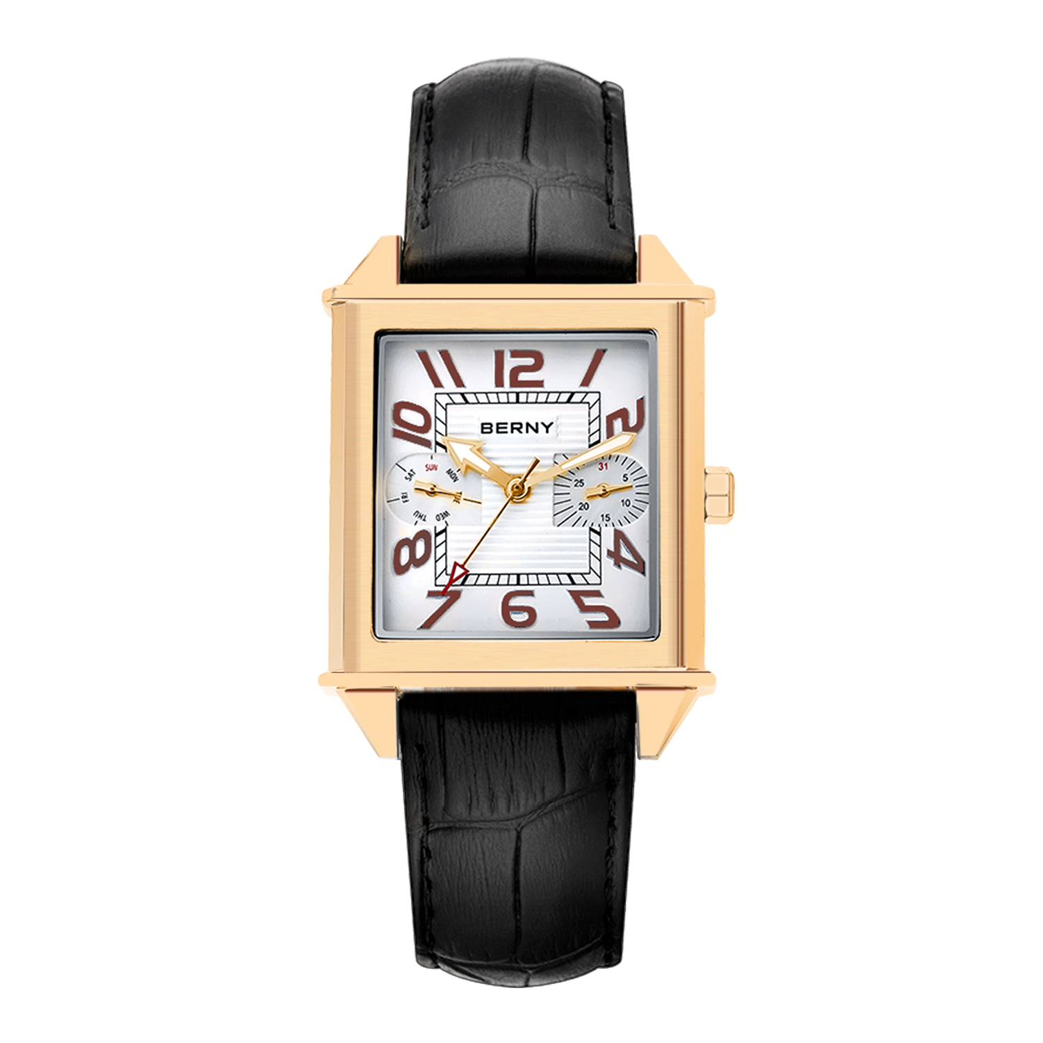 Мужские кварцевые часы BERNY 6 – обзор и цена Cartier Watch Tank