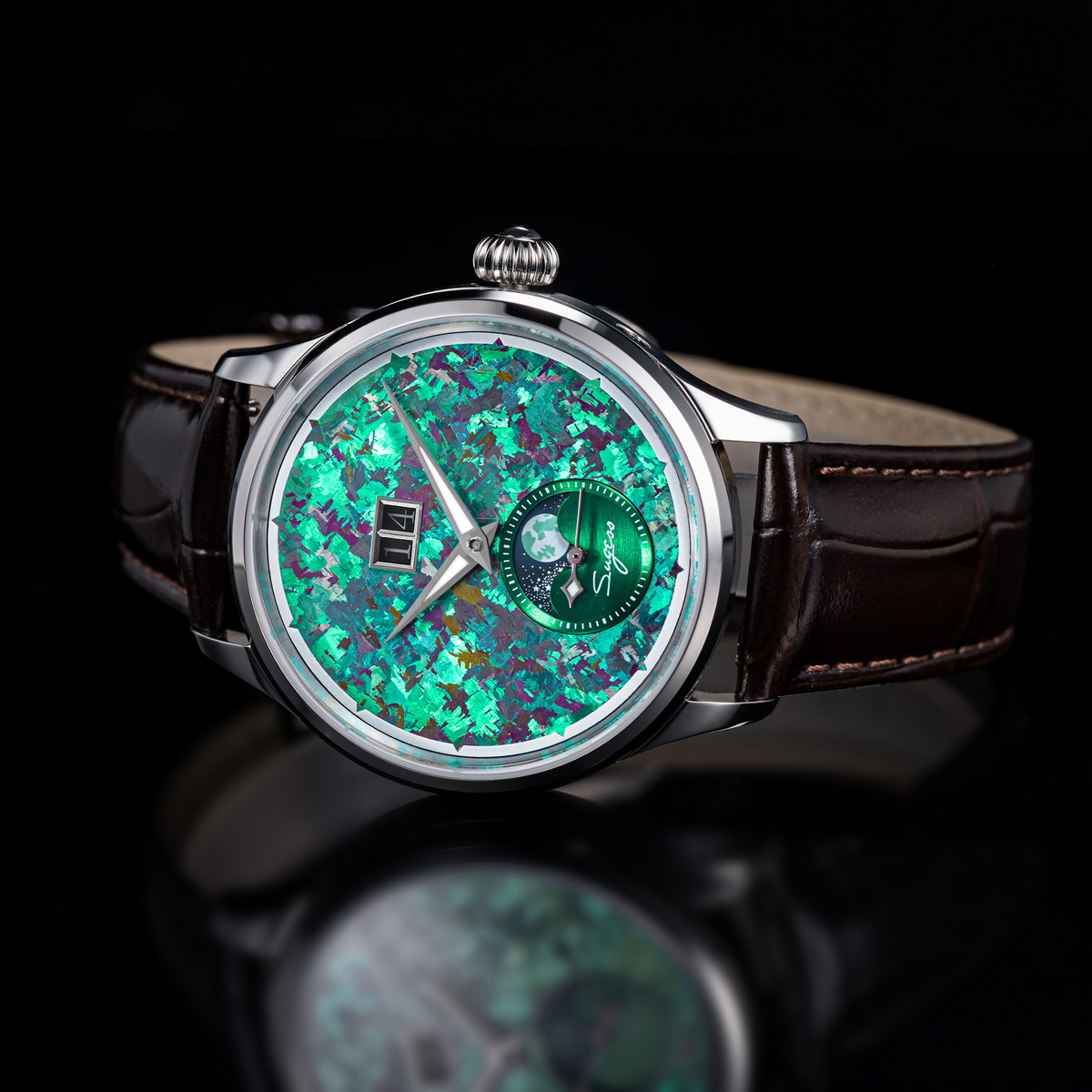 Мужские часы Sugess Moonphase  – обзор и цена Seiko Watch Presage