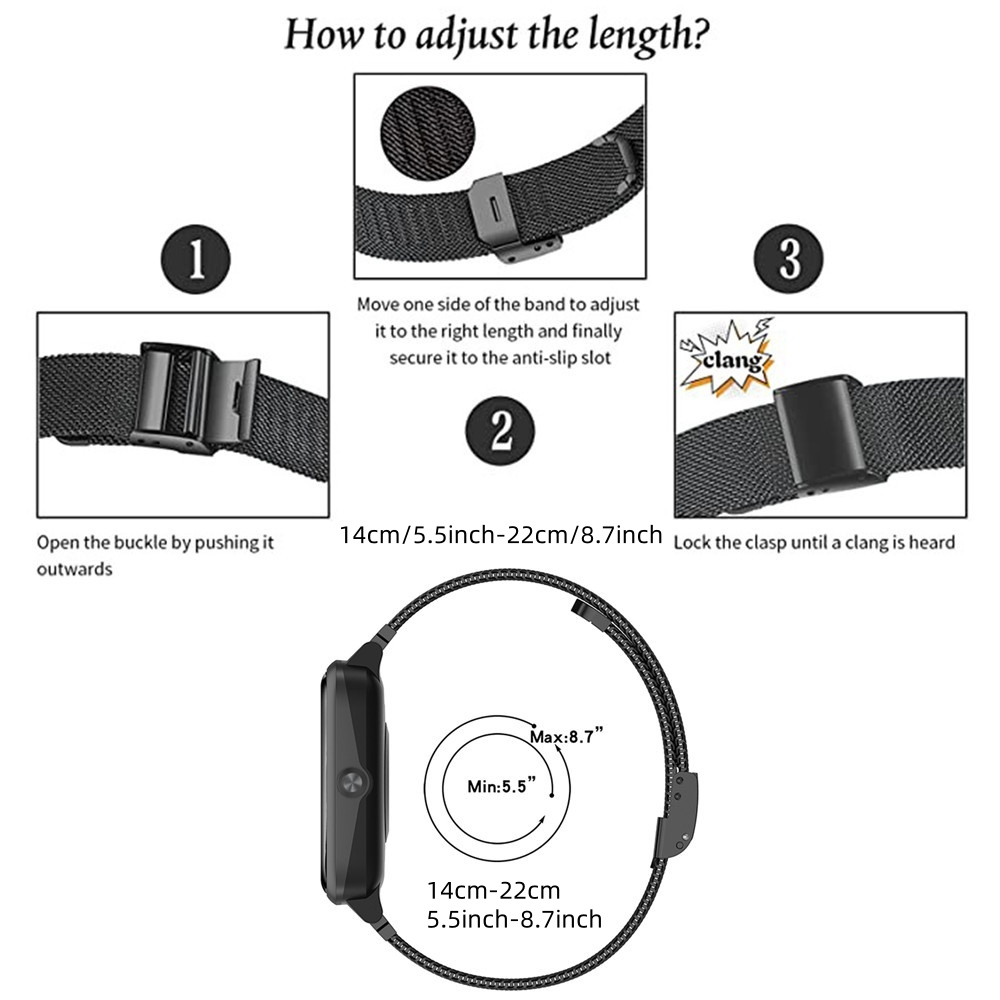Металлические ленты для Garmin – обзор и цена Mesh Strap Metal