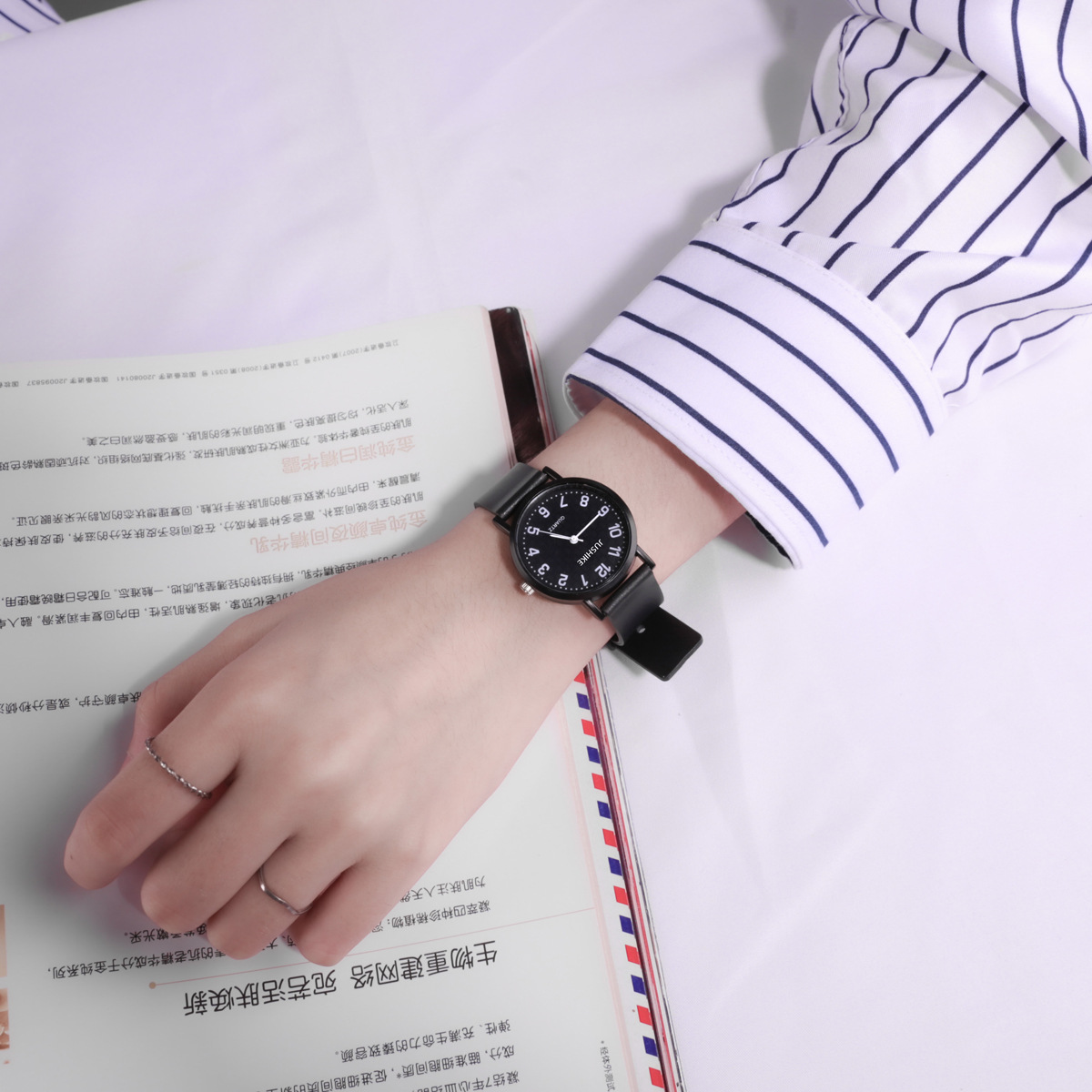Часы YIKAZE женские кварцевые, – обзор и цена Silicone Band Women