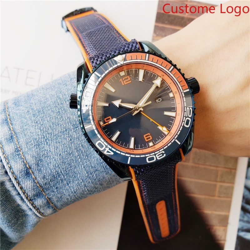 Мужские часы GMT для дайвинга  – обзор и цена Rubber Strap Diver